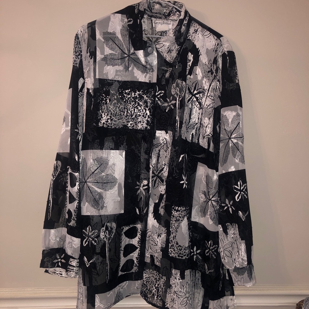 Patch-Style Button-up